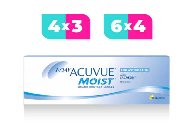 1-Day Moist Para Astigmatismo