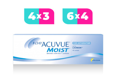 1-Day Moist Para Astigmatismo