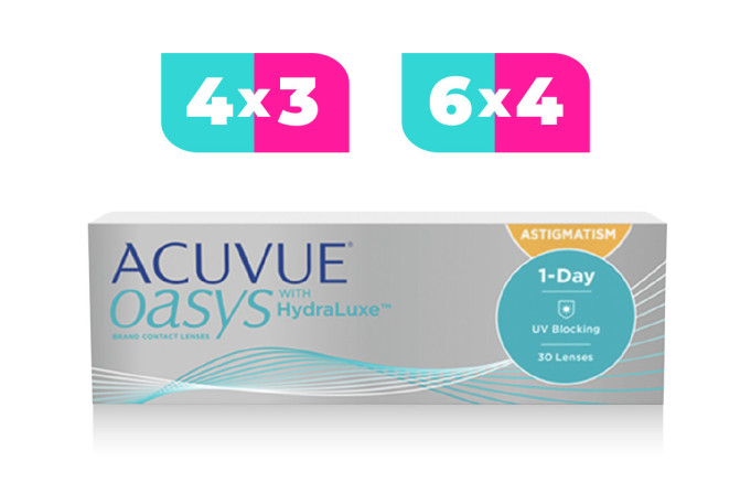 Oasys 1-Day Para Astigmatismo